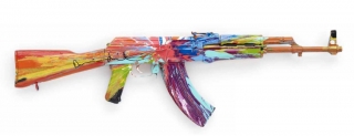 Damien Hirst: Spin AK-47 for Peace One Day, 2012 (64 × 87.5 × 26.5 cm)