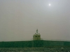 © Jo Röttger: Afghanistan, Camp Fayzabad, watchtower on the southern perimeter strip of the base