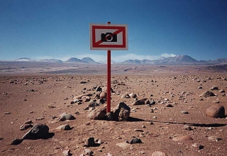 Fotografieren verboten! Atacama Wüste, Chile, 1995 (© Kurt Buchwald)