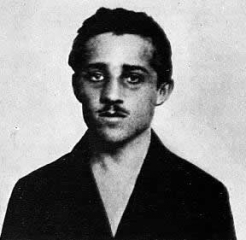 Gavrilo Princip during his imprisonment