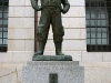 Statue of a kamikaze pilot